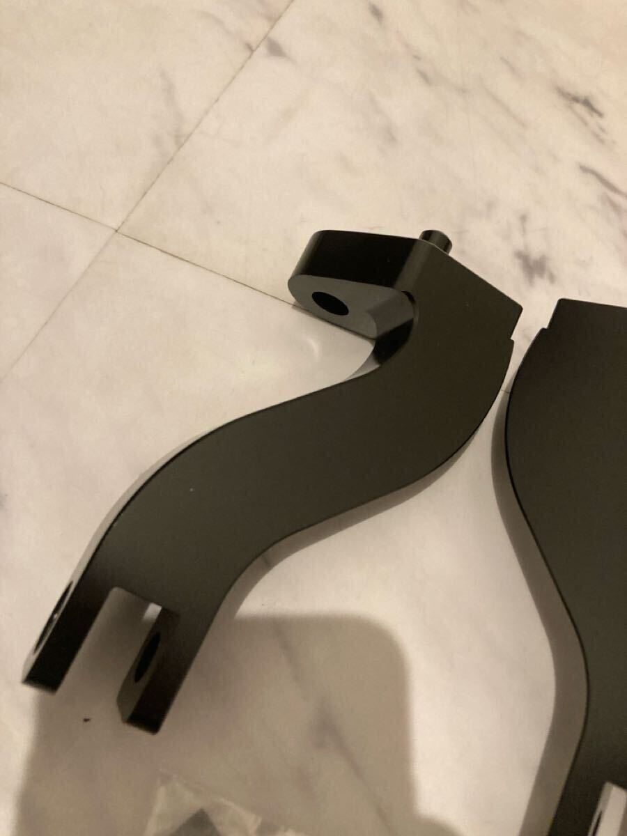 送料無料　即納　ハーレー　ツーリング　タンデム　ペグ　オス型　バガー　パッセンジャー　ブラック_画像3