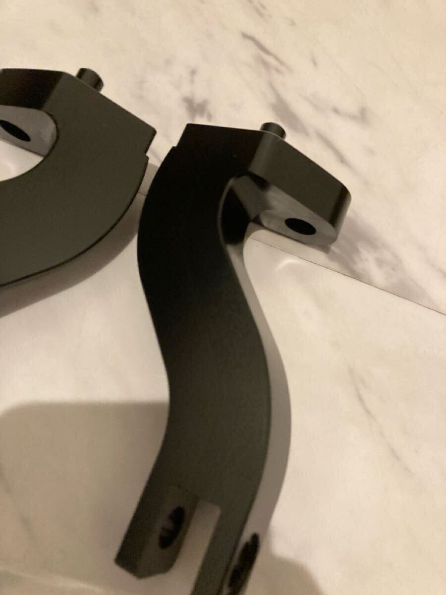 送料無料　即納　ハーレー　ツーリング　タンデム　ペグ　オス型　バガー　パッセンジャー　ブラック_画像4