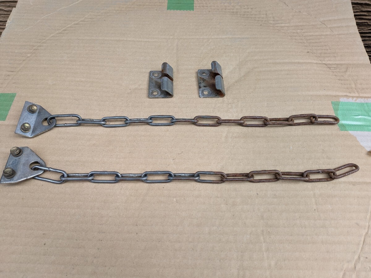 軽トラ　アクティ　リアゲートチェーン　ハイゼット　キャリィ　中古品_画像1