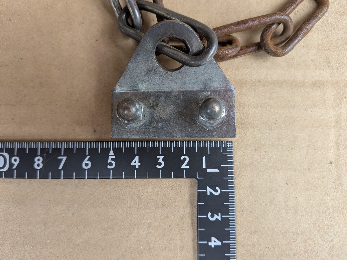 軽トラ　アクティ　リアゲートチェーン　ハイゼット　キャリィ　中古品_画像4