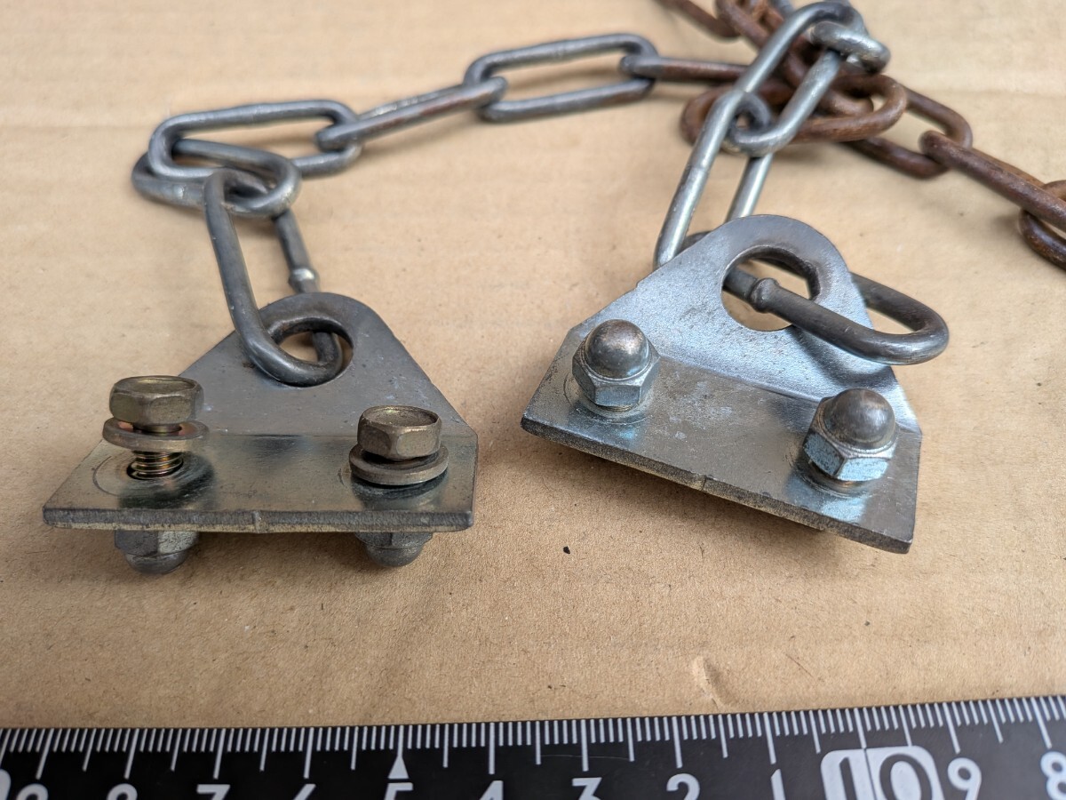 軽トラ　アクティ　リアゲートチェーン　ハイゼット　キャリィ　中古品_画像7