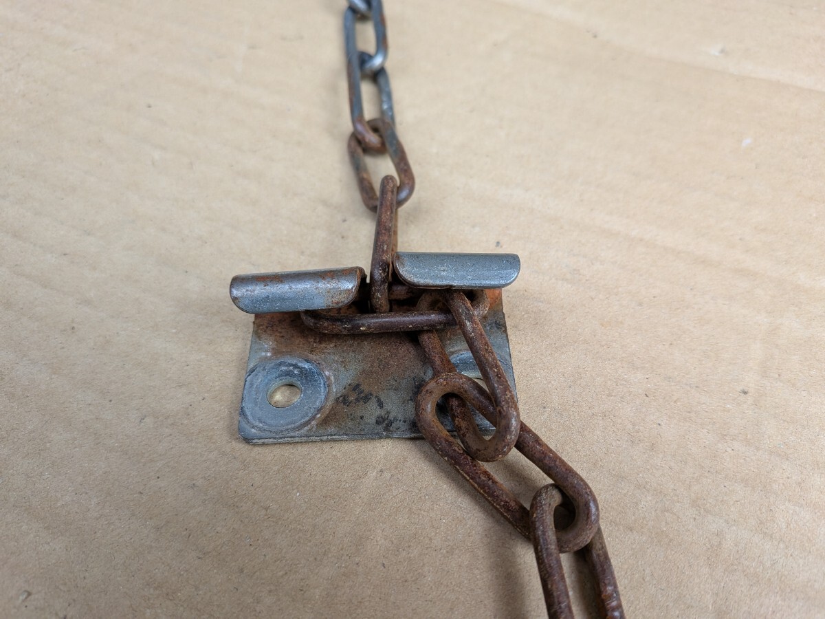 軽トラ　アクティ　リアゲートチェーン　ハイゼット　キャリィ　中古品_画像9