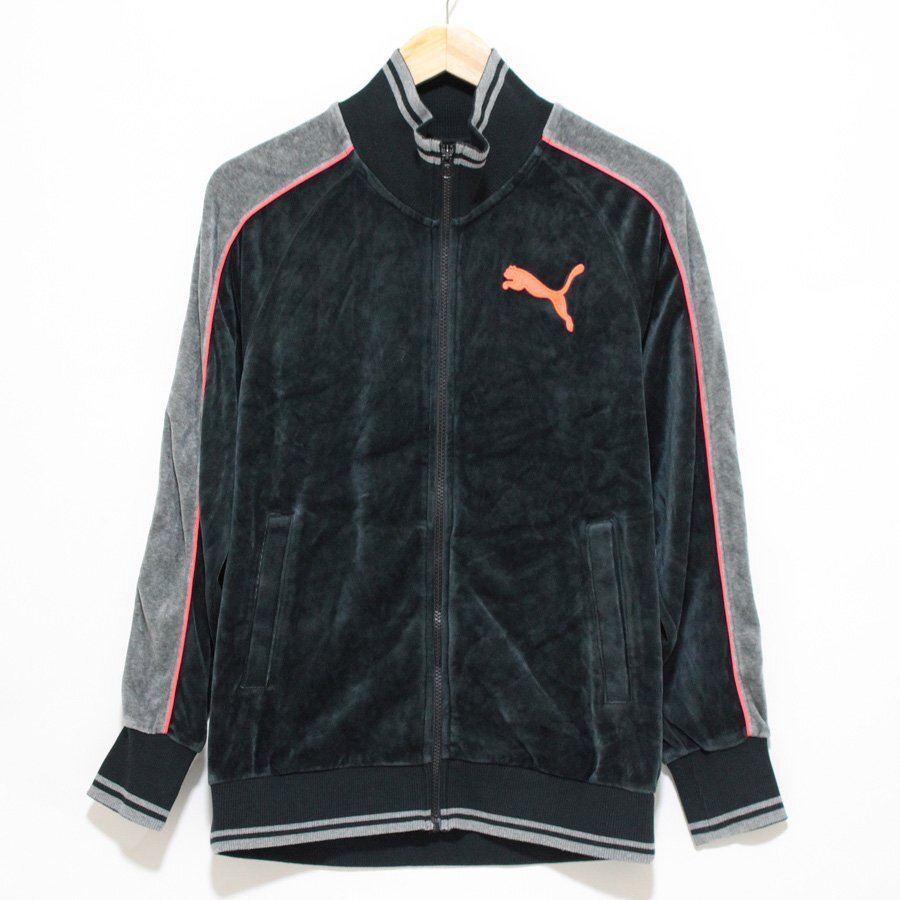 PUMA プーマ ベロア ジャージ ジャケット M_画像1