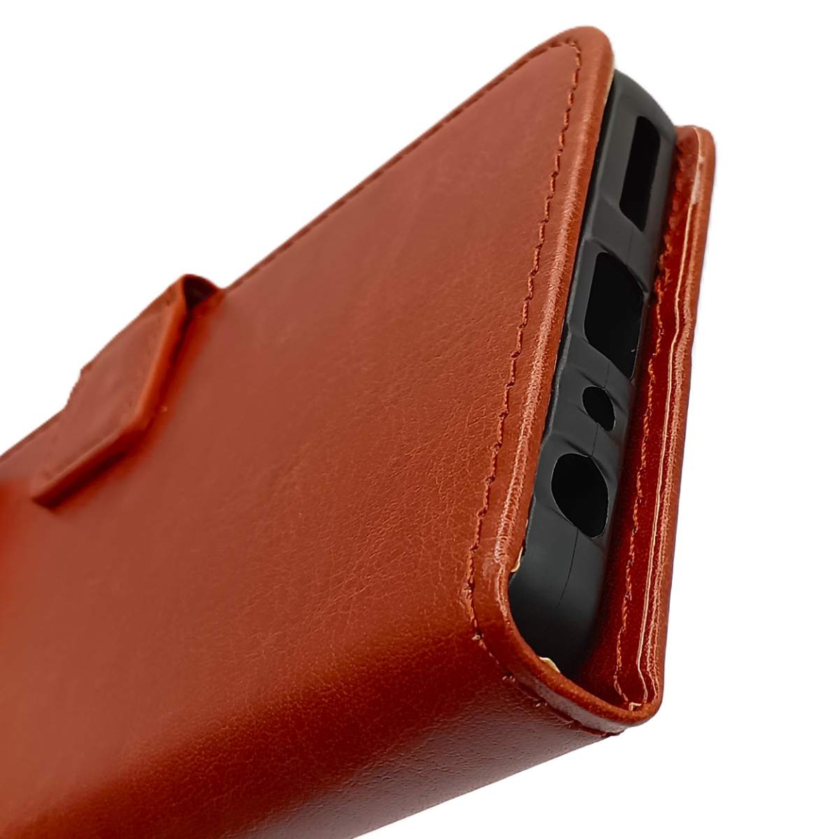 moto g66j/g66y 5G 手帳型 ブラウン スマホケース (ゆうパケ)_画像4