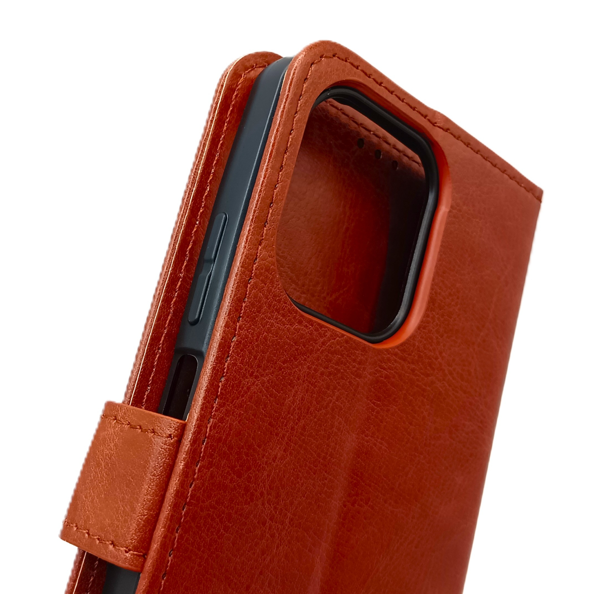 moto g66j/g66y 5G 手帳型 ブラウン スマホケース (ゆうパケ)_画像5