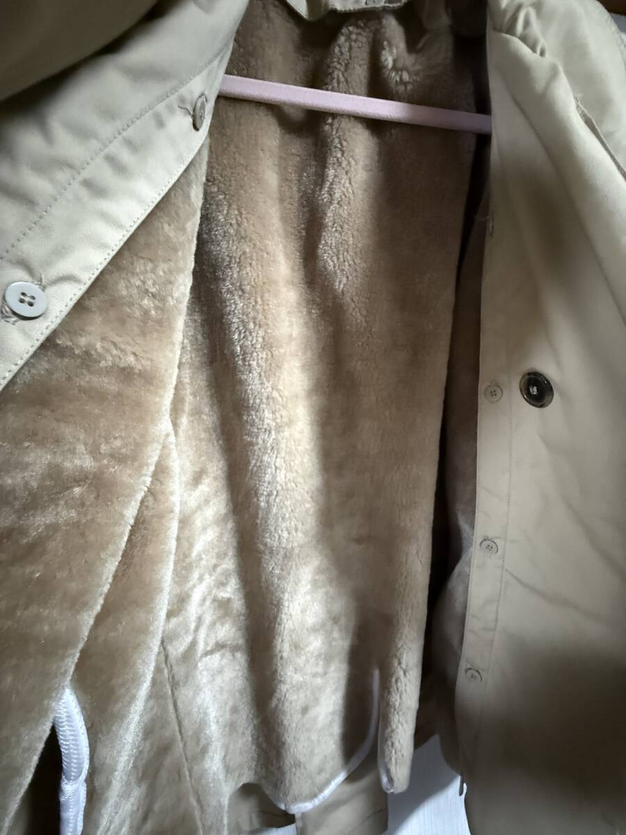 ◇ ビジネス コート トレンチコート ボア・ライナー付 メンズコート メンズ ビジネス ダブル コード ◇_画像3