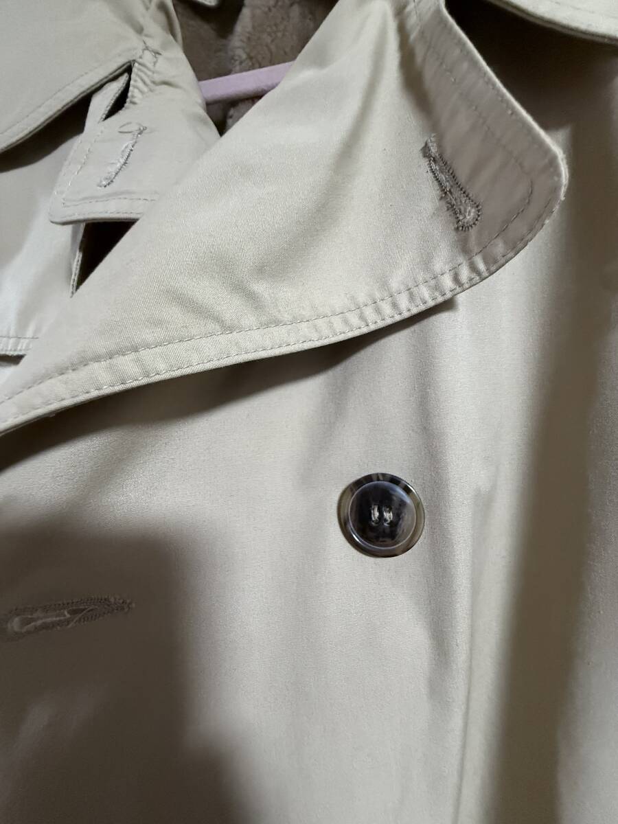 ◇ ビジネス コート トレンチコート ボア・ライナー付 メンズコート メンズ ビジネス ダブル コード ◇_画像5