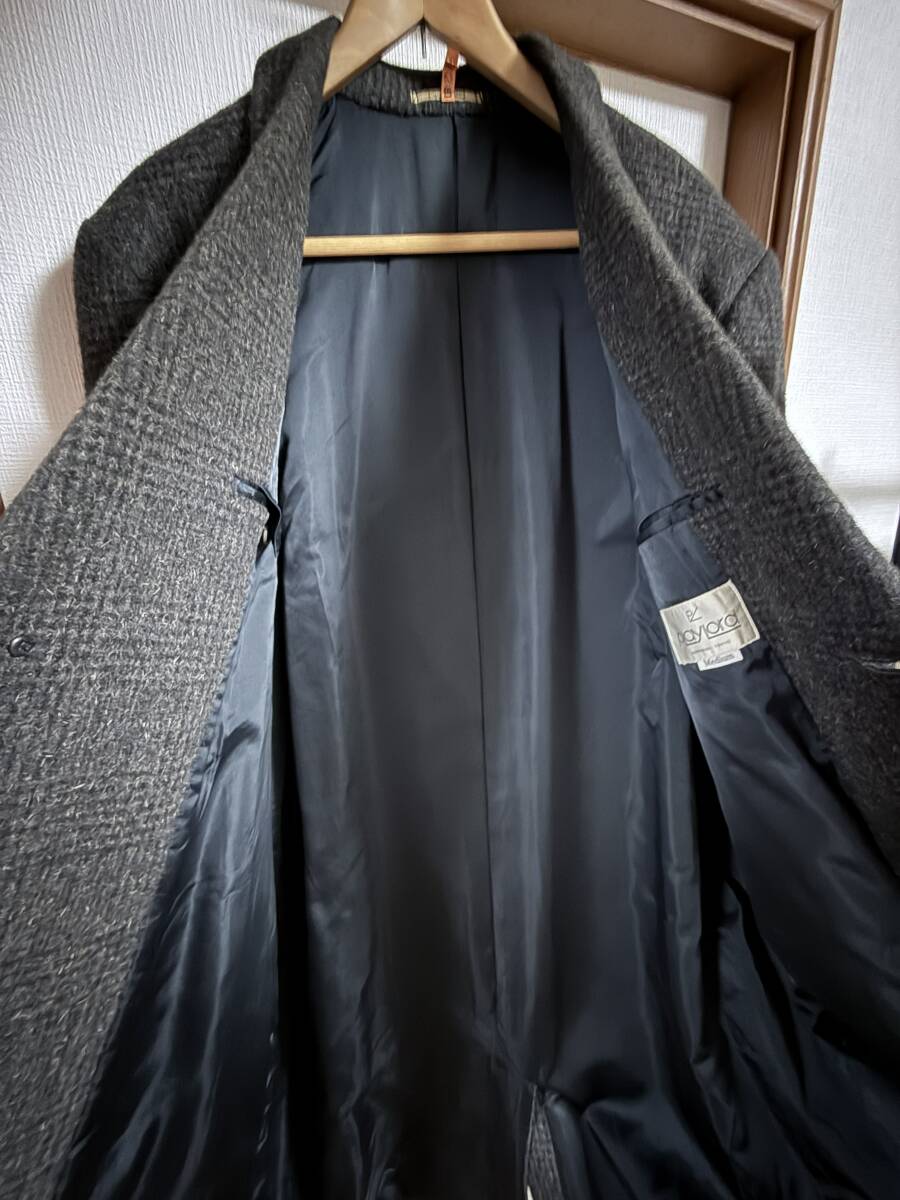 ◇ ヴィンテージ チェスターコート 生地分厚いです メンズコート ビジネス コート メンズ シングル コード ◇_画像3