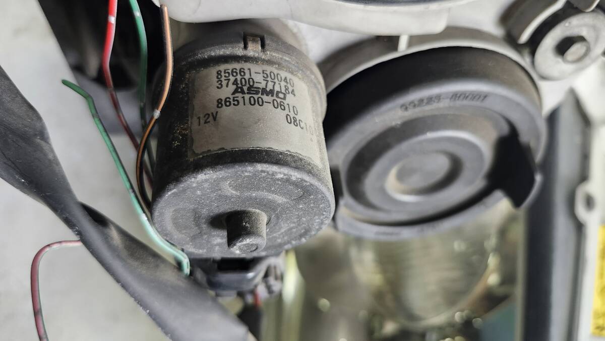 KAOC~M緑★H12 17クラウン エステート アスリートG★純正 ヘッドライト左右セット★ヘッドランプ★GH-JZS175W/TOYOTA/部品取り車_画像8