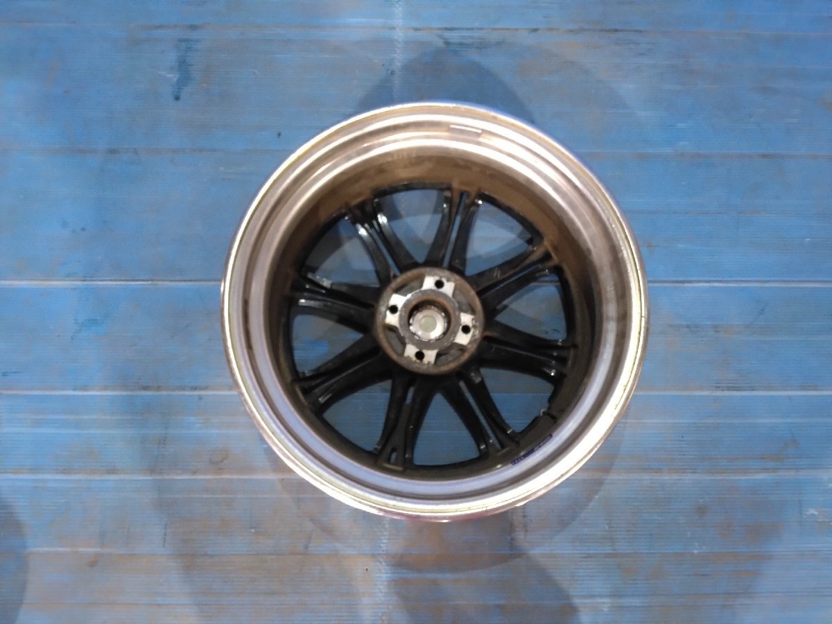 WORK SCHWERT 17×7JJ +42 4H-100PCD アクア/ヴィッツ/キューブ/ノート/フィット 等に ※個人宅配送不可_画像8