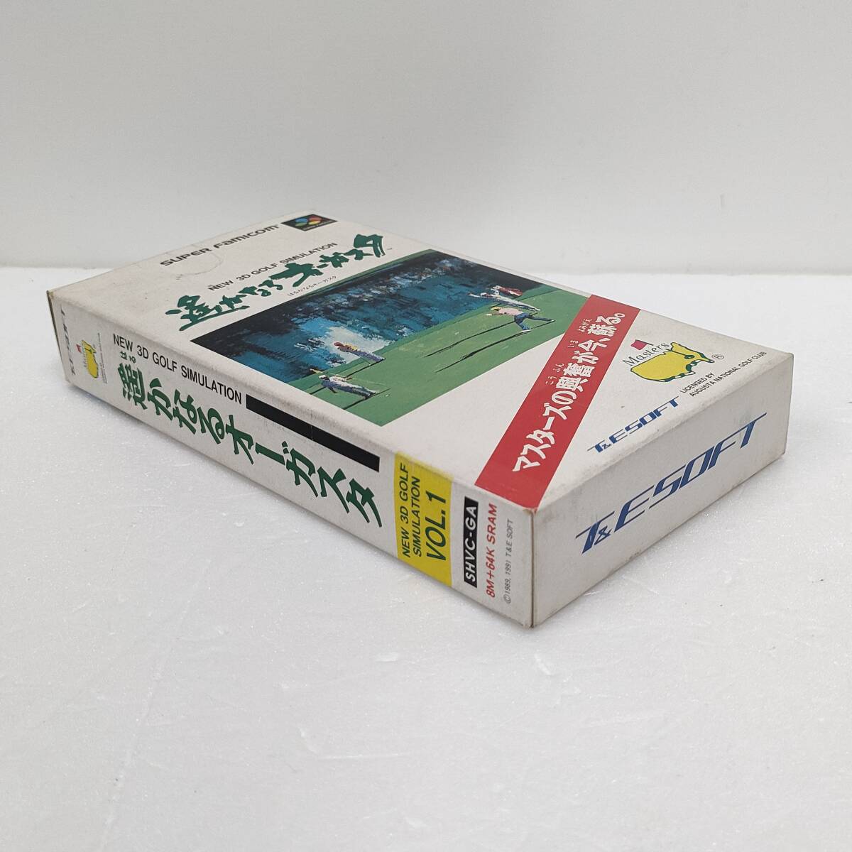 S55【未使用品】遙かなるオーガスタ  スーパーファミコン ソフト SFC 当時物 デッドストック_画像10