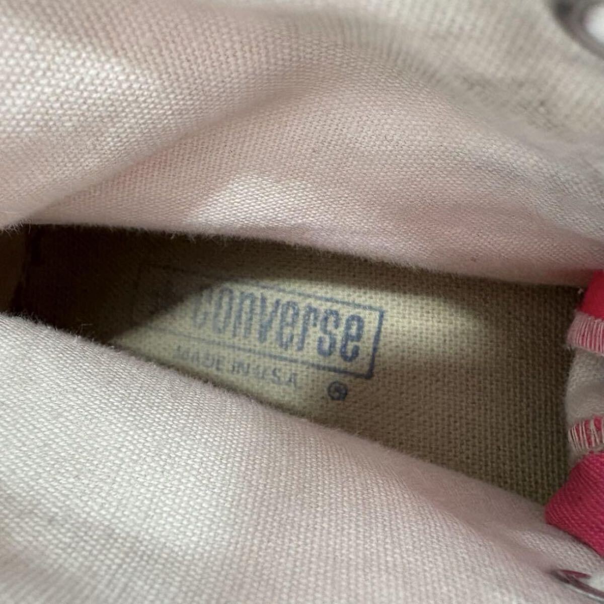 80s converse ALL STAR 26.5 USA製_画像2