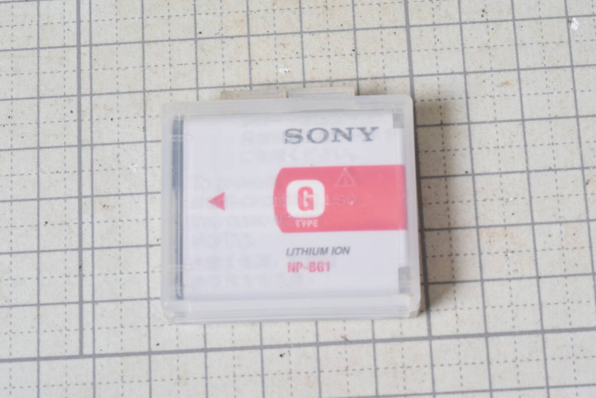 ＃920　バッテリー（中古）　補償はできません　　SONY　NP-BG1_画像1
