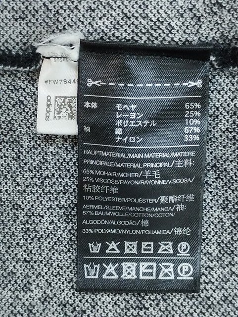 G600b [秋冬][人気] Y-3 ワイスリー ジャケット XS ブラック adidas Oversized Zip Front Jacket DQ0706 | アウター G_画像4