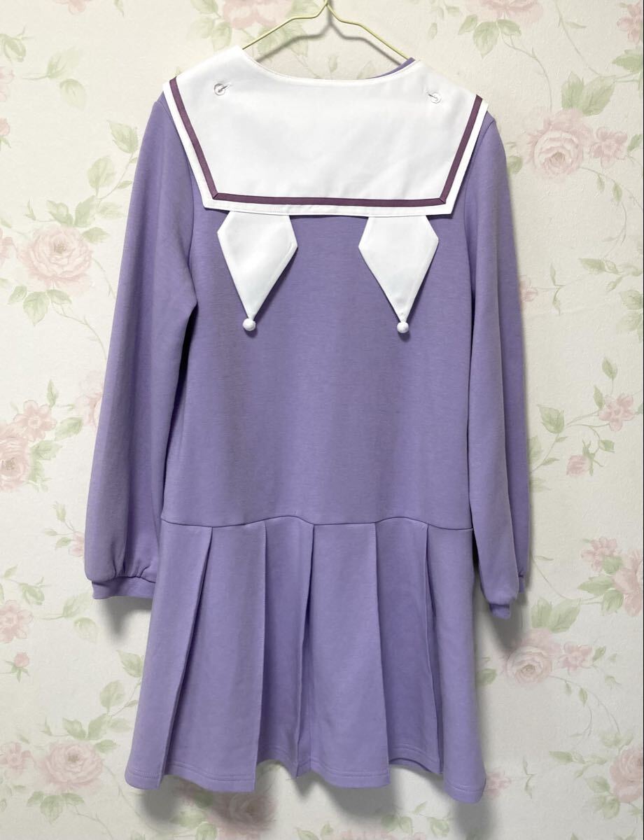 any FAM サンリオキャラクターズ セーラーカラーワンピース 140サイズ ラベンダー クロミ エニィファム コラボ_画像2