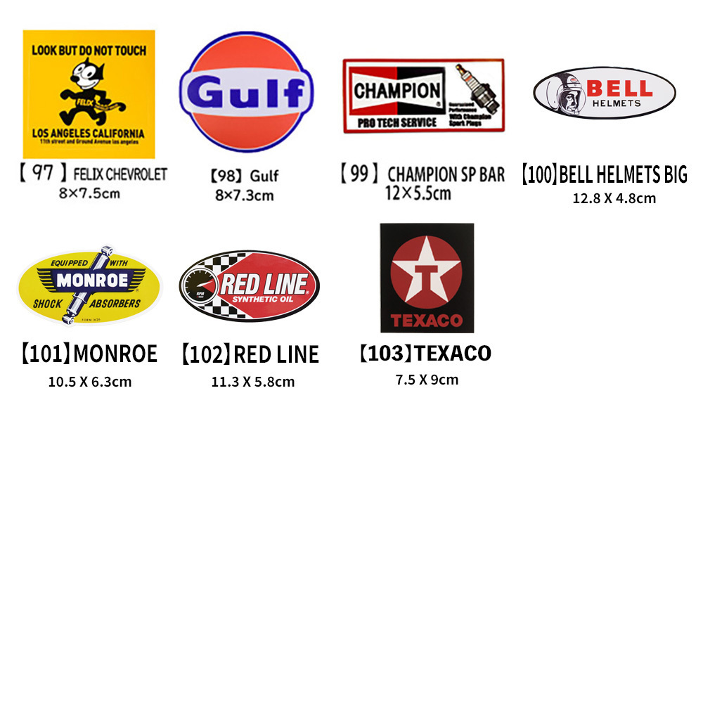 【出店10周年記念 追跡メール便 送料無料】お好きなステッカー10枚セット / アメリカン雑貨 世田谷ベース_画像6