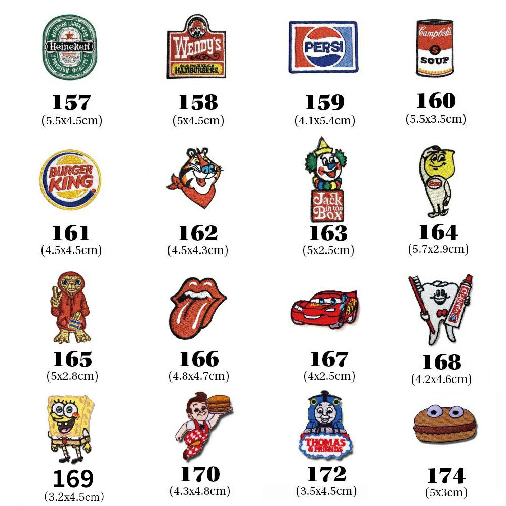 【出店10周年記念 追跡メール便 送料無料】えらべるミニワッペン 5枚set 手芸 パッチワーク アメ雑 アメリカン雑貨_画像3