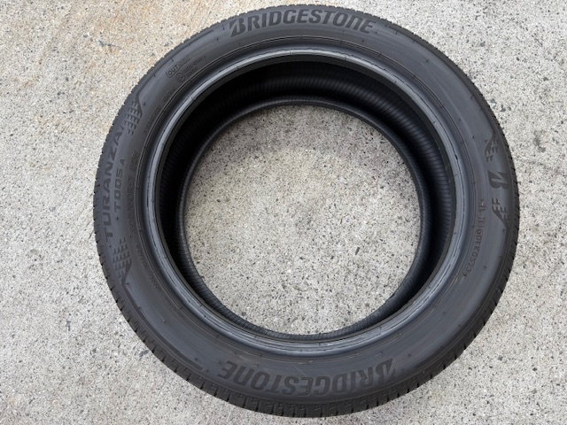 【バリ山】205/50R17 89V BRIDGESTONE ブリヂストン TURANZA トランザ T005A 23年製 中古品4本セット(F)_画像7