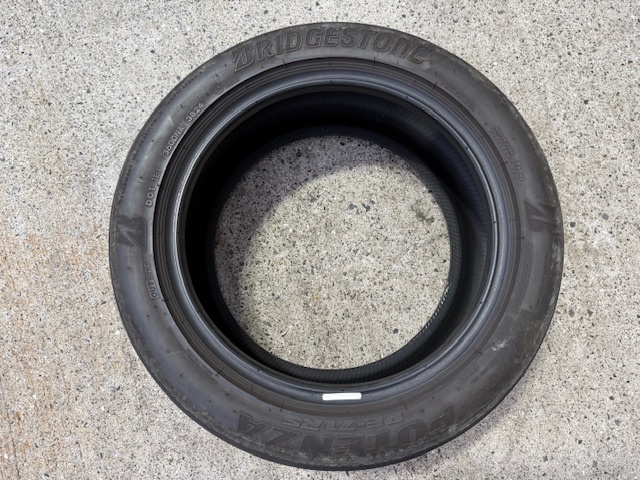【2024年製 練習用に】205/50R15 86V BRIDGESTONE ブリヂストン POTENZA ポテンザ RE-71RS 24年製 中古品4本セット(F)_画像7