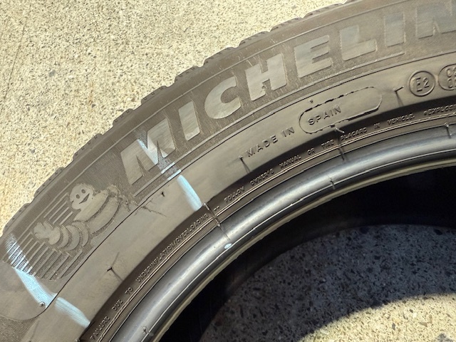 【傷があるから安い】255/50R19 107Y MICHELIN ミシュラン CROSSCLIMATE2 クロスクライメイト2 SUV オールシーズン 22年製 中古品2本(F)_画像6