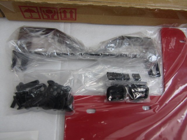 未使用　JAOS マッドガードⅢ 前後セット （レッド）　ジムニーシエラ　JB74W　純正バンパー用　B621518F/B621518R_画像6