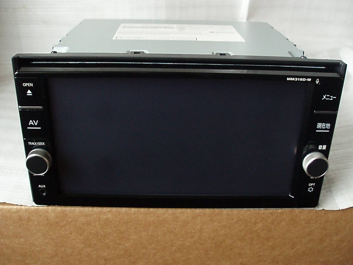 ★ 2021年地図 日産オプションナビ MM318D-W  本体のみ・単品 ★_画像5