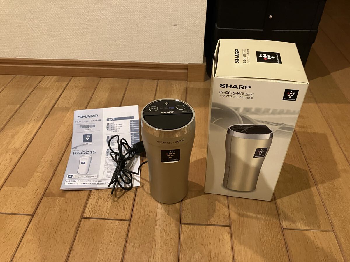 SHARP 車載用 プラズマクラスターイオン発生機_画像1