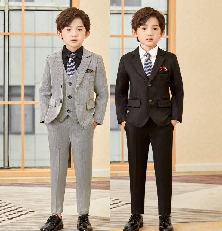 【新品】 スーツ 七五三 男の子 入学式 卒業式 卒園 パーティ 110 黒_画像4