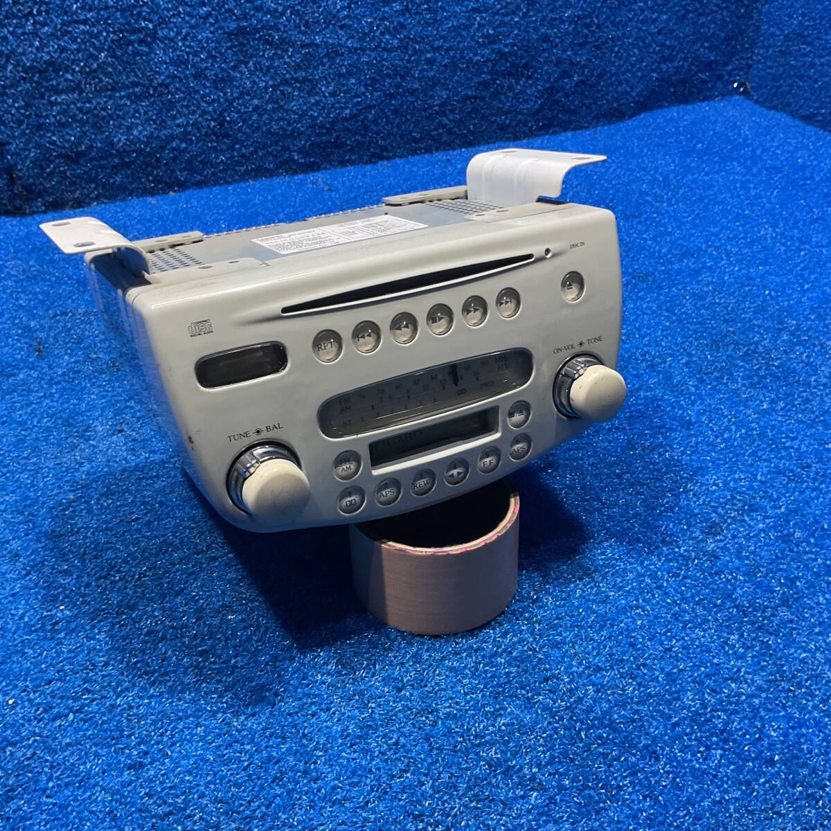 [AK-0031011][A2] H3 日産 フィガロ FK10 希少 MA10ET　 『　純正 カーオーディオ カセット CD ラジオ Clarion PN-2028U 　』　604187