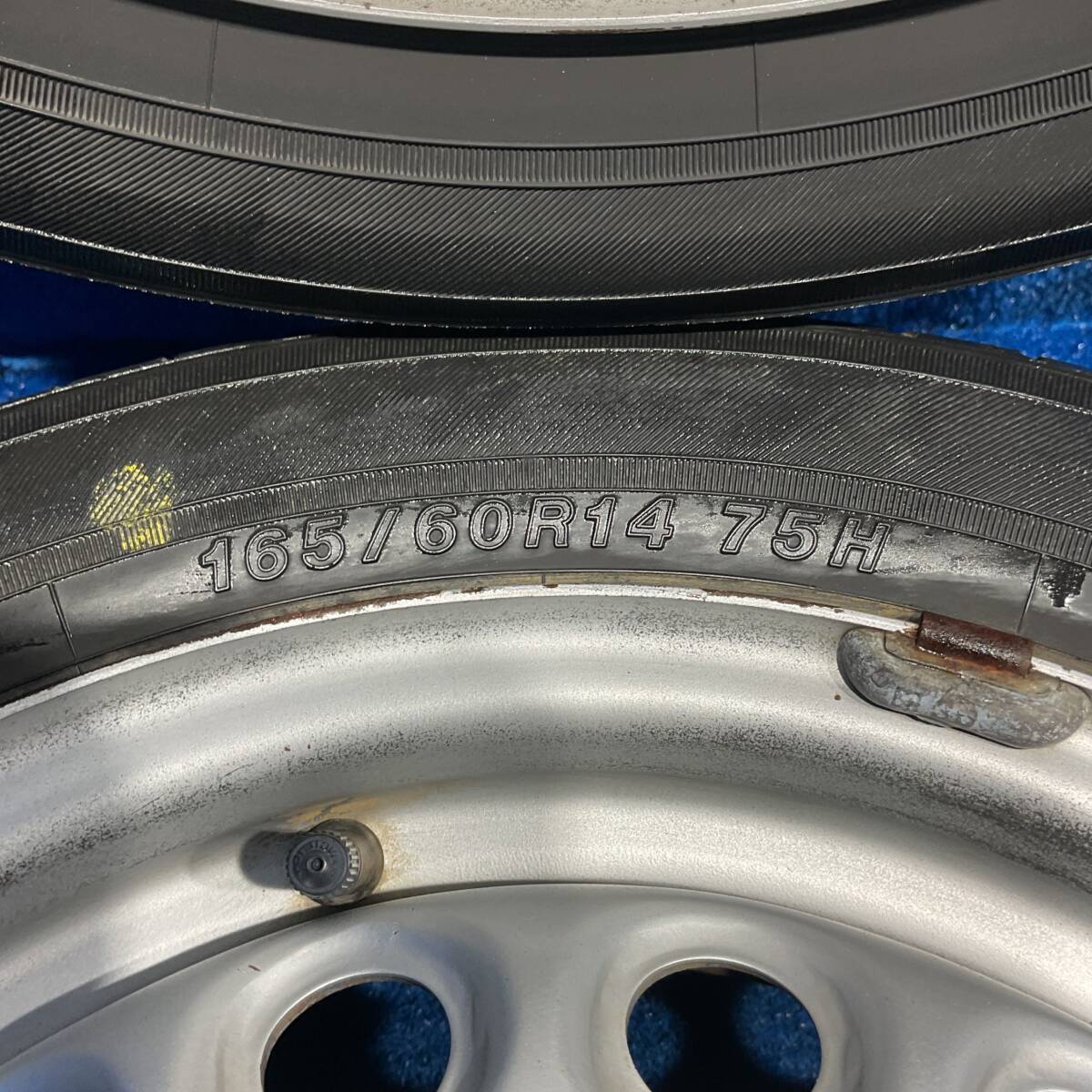 [AK-0031396][U1] Honda PP1 свекла оригинальные колеса 13x4.5J+35 14x5J+45 4H PCD100 шина Yokohama 155/65R13 165/60R14 608028