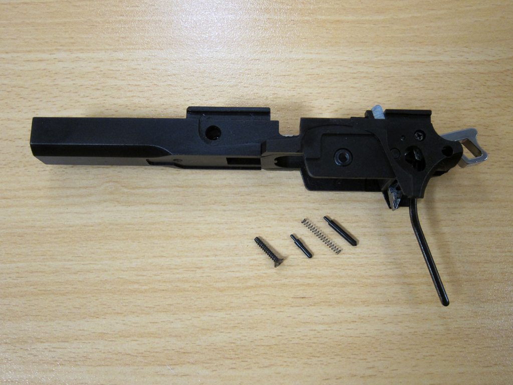 美品 東京マルイ 純正 ハイキャパ 5.1 シャーシ ハンマー シアー ディスコネクター ノッカーロック プランジャーの画像1