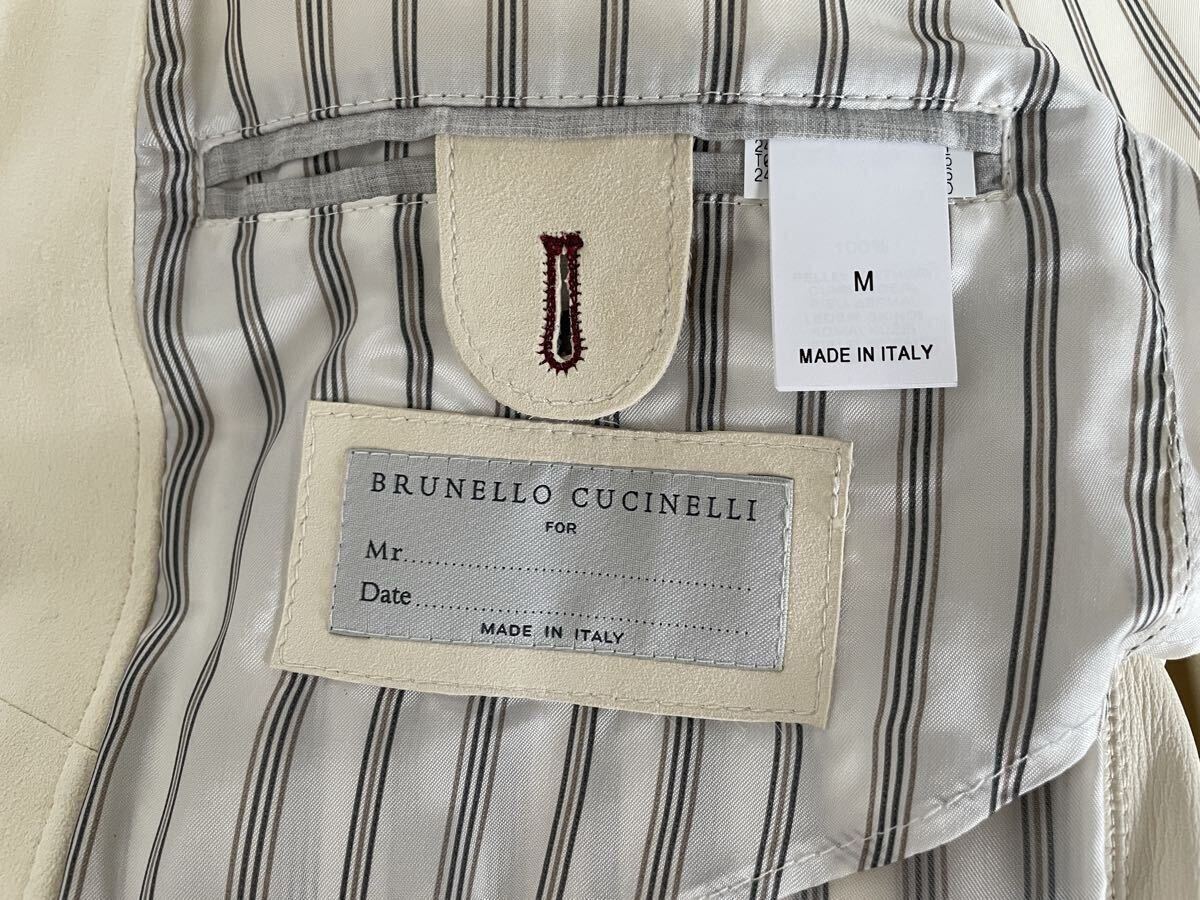 BRUNELLO CUCINELLI( Brunello Cucinelli ) Suede Leather Jacket замша кожаный жакет 