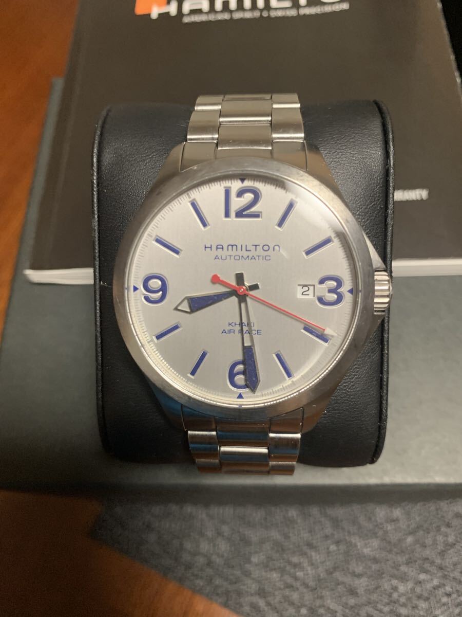 ハミルトン カーキエアエースレッドブルAT稀少42mm!おまけ付き!_画像2