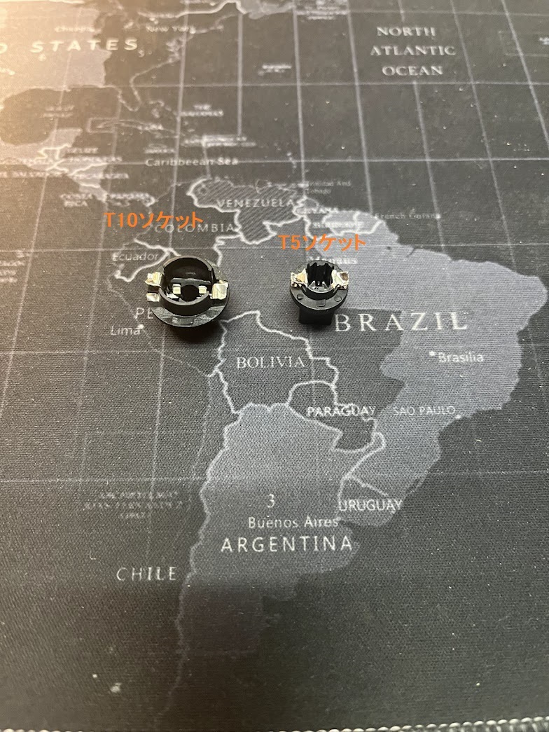 Mercedes Benz VDOメーター交換用LED T10S1 送料無料!③_画像5