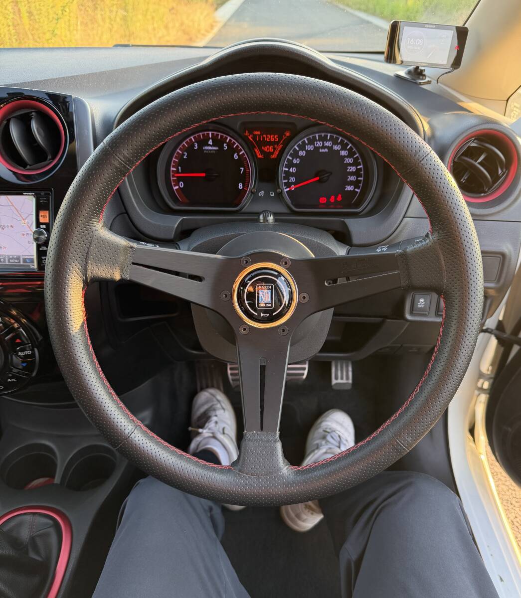 希少 ! 【ライトチューン】ノート NISMO S(E12改)5速 NIMSO レカロ製 バケットシート Enkei ホイール Nismoマフラー 車高調 ORCクラッチ _画像7