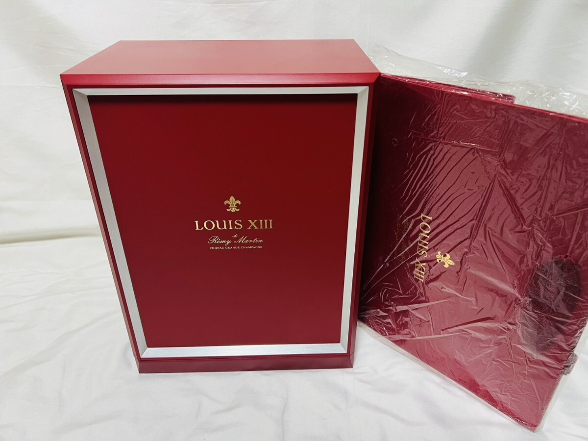 レミーマルタン ルイ13世 バカラ　替栓・化粧箱・専用紙袋付き！ 未開封　正規品 レミーマルタンルイ13世 バカラ クリスタルボトル 替え栓・冊子
