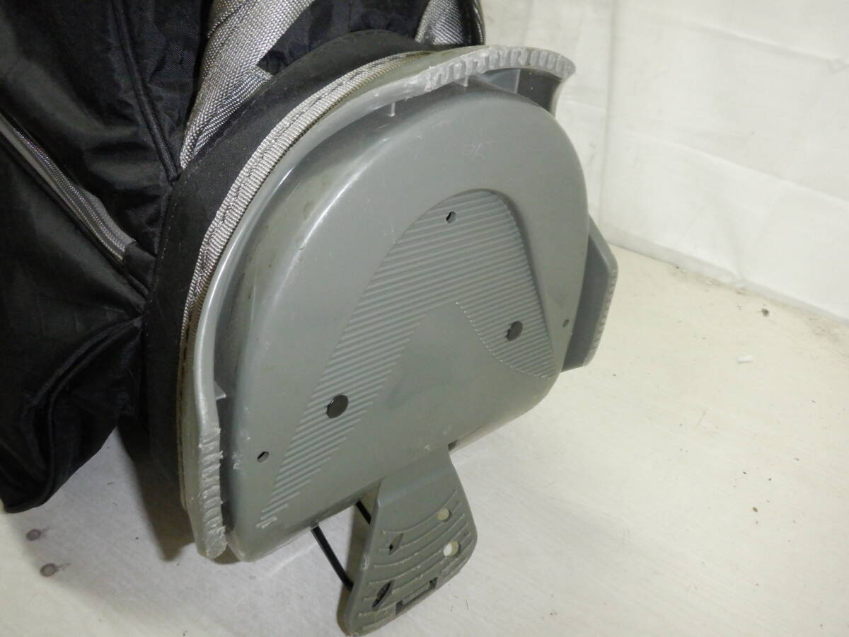 BRIEFING★CR-4#02★ブリーフィング★9.5型★中古★美品★スタンド(BK)ゴルフ キャディバック_画像10