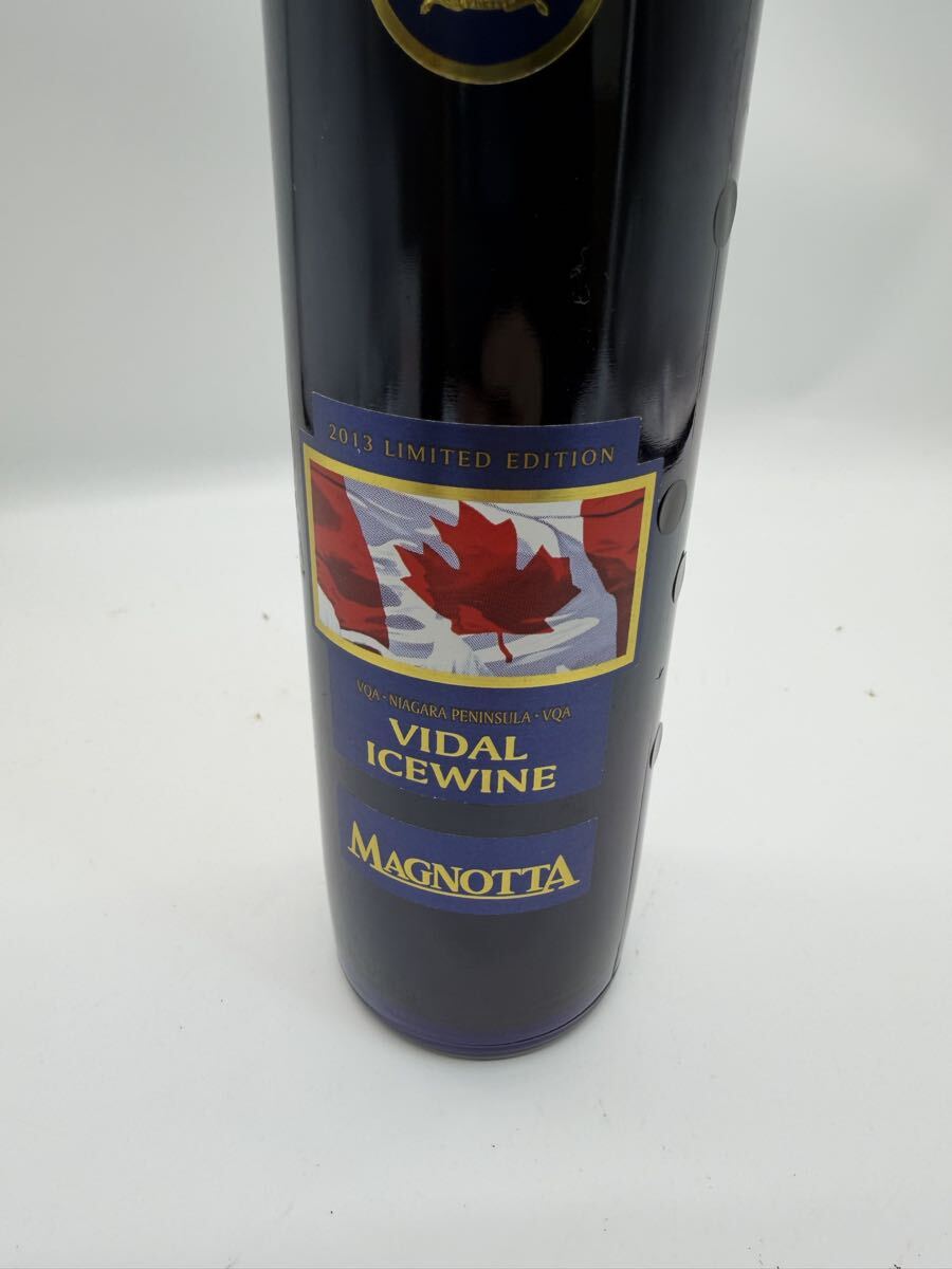 ◎Magnotta Vidal Icewine 2013年限定版 カナダ産アイスワイン 375ml VQA ナイアガラ半島 プレミアム 現状品_画像4