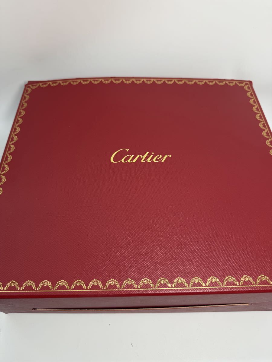 【極美品・AB品】Cartier カルティエ トートバッグ パンテール柄内装 ブラックレザー レアモデル 赤箱付き 現状品 プレミアム_画像6