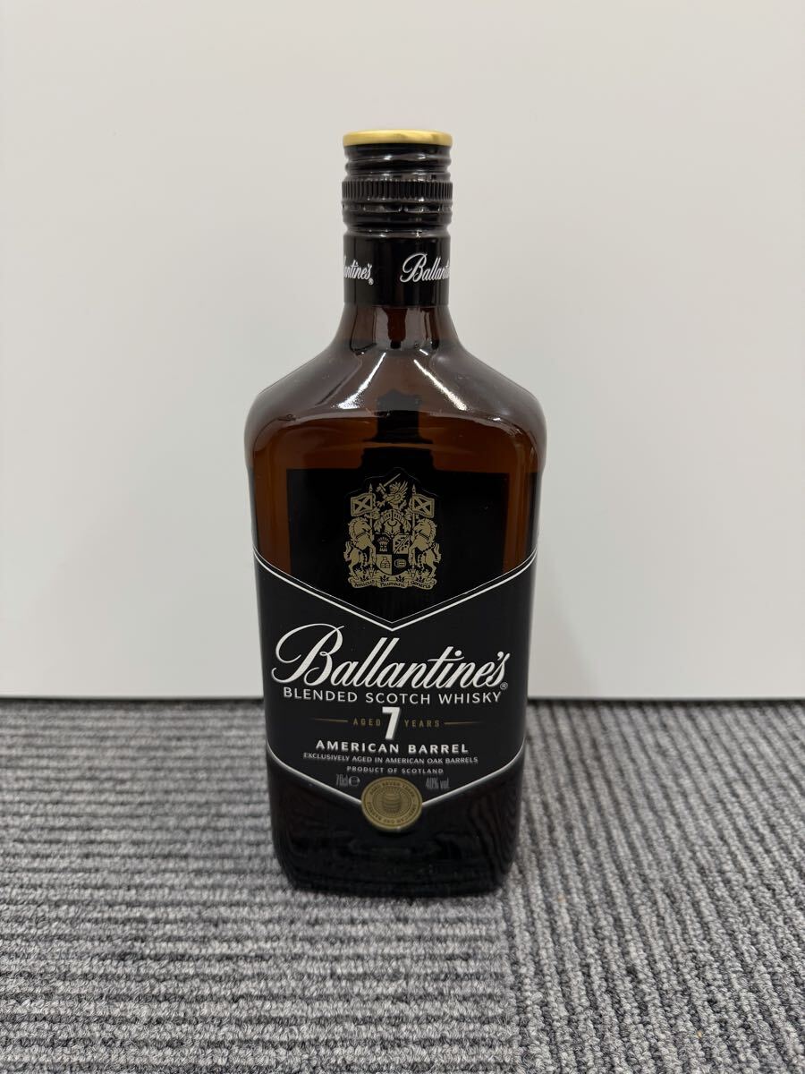 ◎【新品未使用】BALLANTINE’S バランタイン 7年 アメリカンバレル スコッチウイスキー 700ml 40度 未開封 現状品 プレミアム_画像1