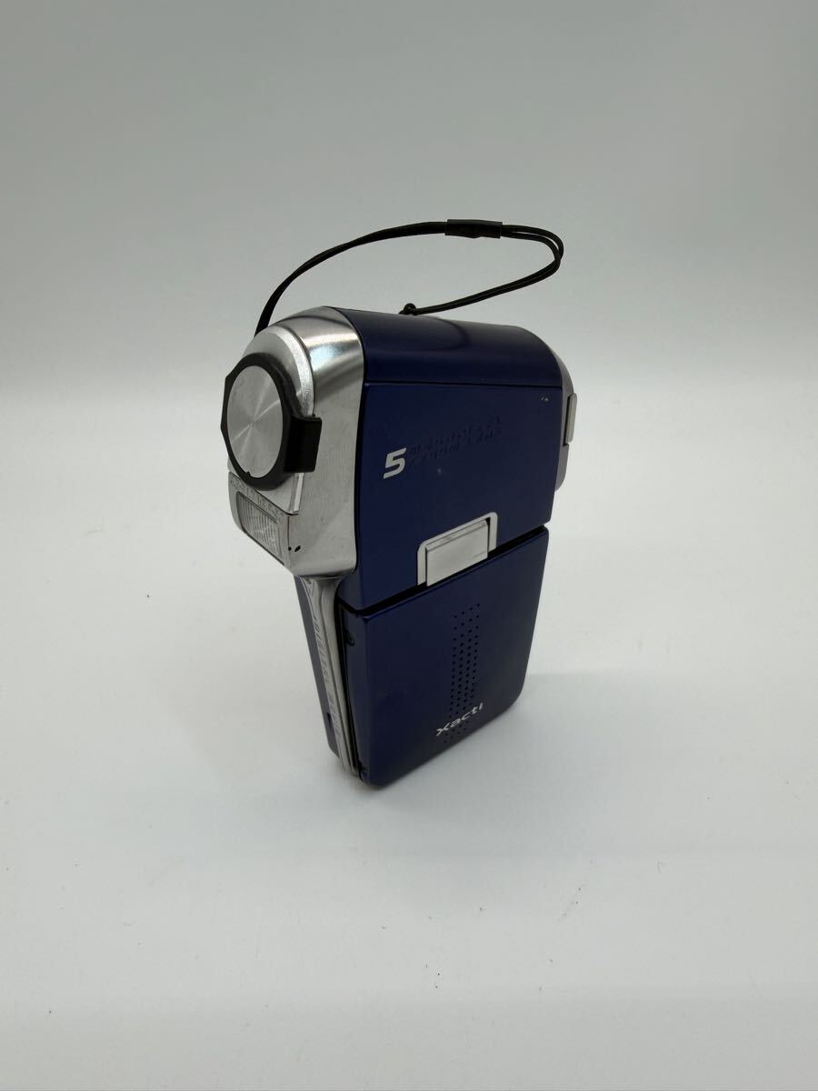 ◎SANYO Xacti DMX-C5 デジタルムービーカメラ ブルー 現状品 レトロ デジタルムービー_画像1
