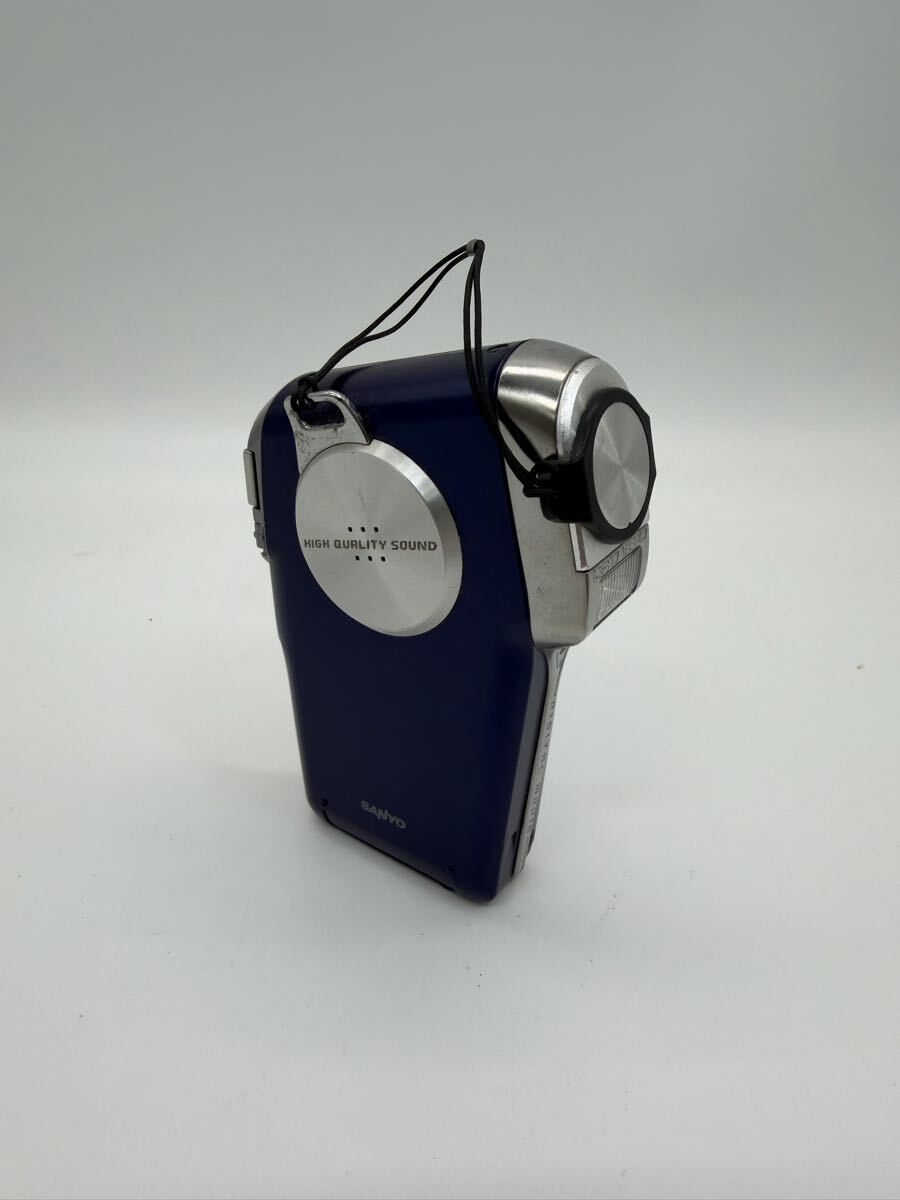 ◎SANYO Xacti DMX-C5 デジタルムービーカメラ ブルー 現状品 レトロ デジタルムービー_画像2