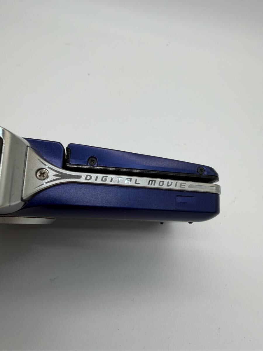 ◎SANYO Xacti DMX-C5 デジタルムービーカメラ ブルー 現状品 レトロ デジタルムービー_画像3
