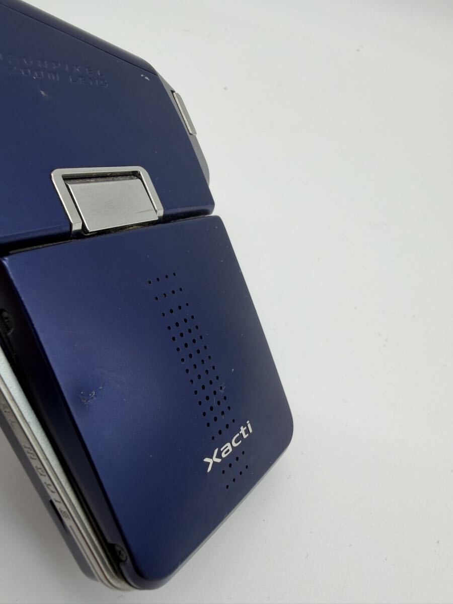 ◎SANYO Xacti DMX-C5 デジタルムービーカメラ ブルー 現状品 レトロ デジタルムービー_画像4