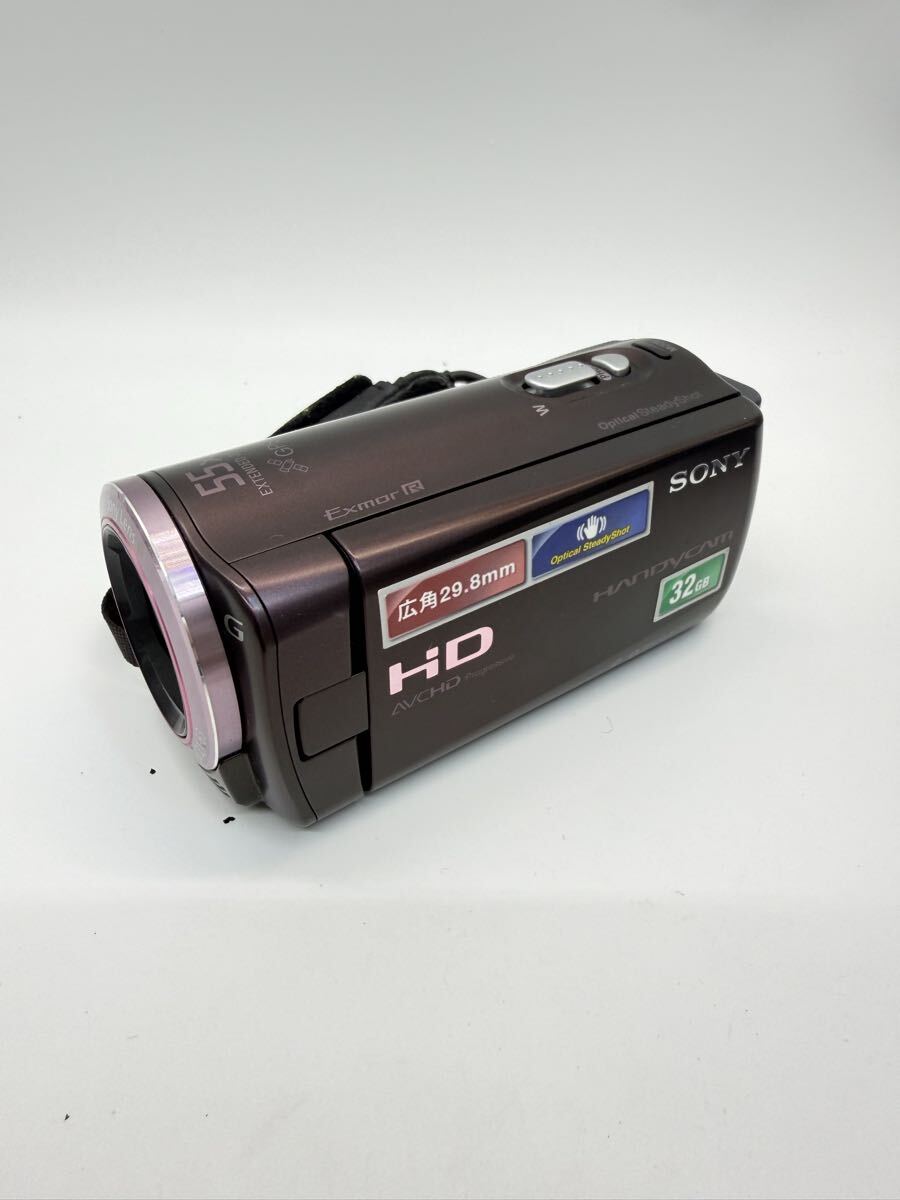 ◎【美品】SONY HDR-CX270V ハンディカム デジタルHDビデオカメラ 広角29.8mm Exmor R 光学55倍ズーム 内蔵メモリー32GB 現状品 プレミアム_画像1