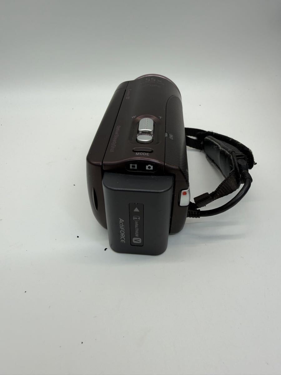 ◎【美品】SONY HDR-CX270V ハンディカム デジタルHDビデオカメラ 広角29.8mm Exmor R 光学55倍ズーム 内蔵メモリー32GB 現状品 プレミアム_画像3