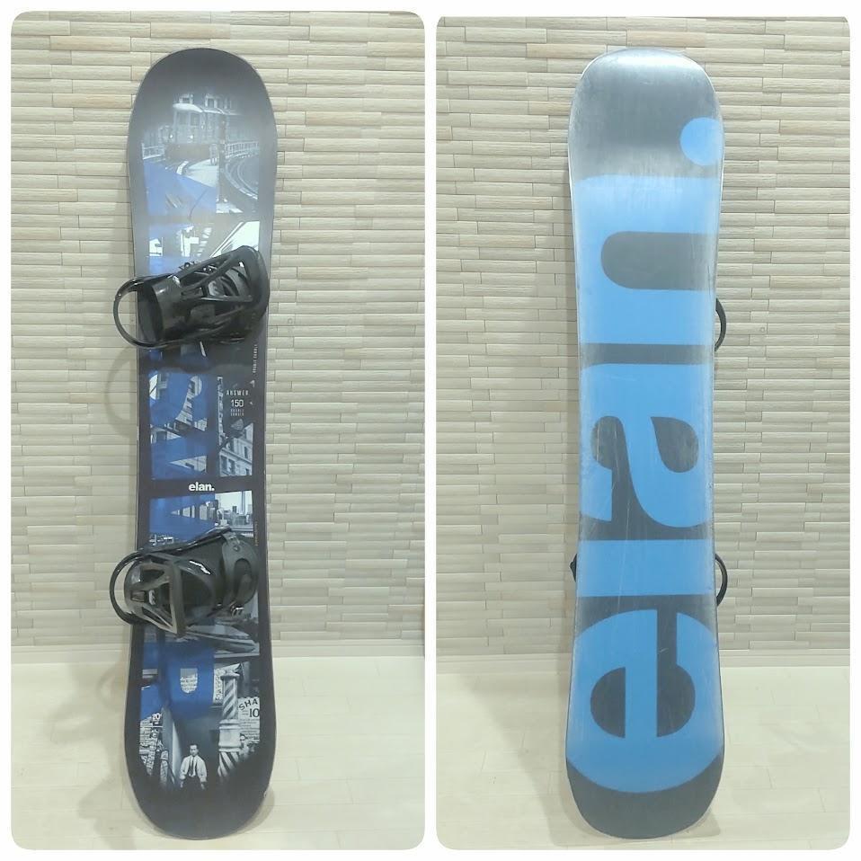 スノーボード ELAN ANSWER 150 BURTON ダブルキャンバー スノーボード ELAN ANSWER 150 BURTON ダブルキャンバー - メルカリ