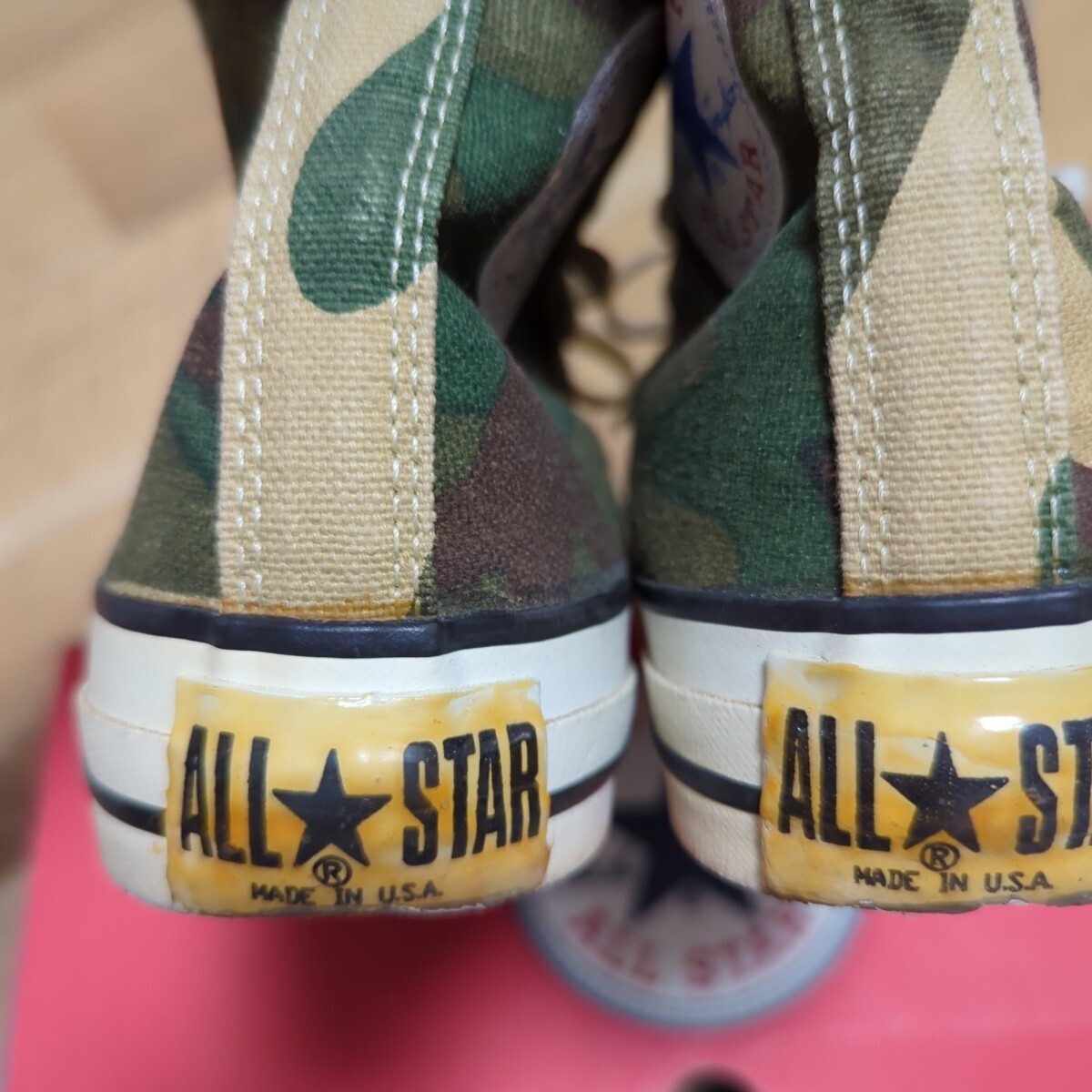 USA製◯オールスター◯ALLSTAR◯カモ◯迷彩◯ビンテージ_画像2