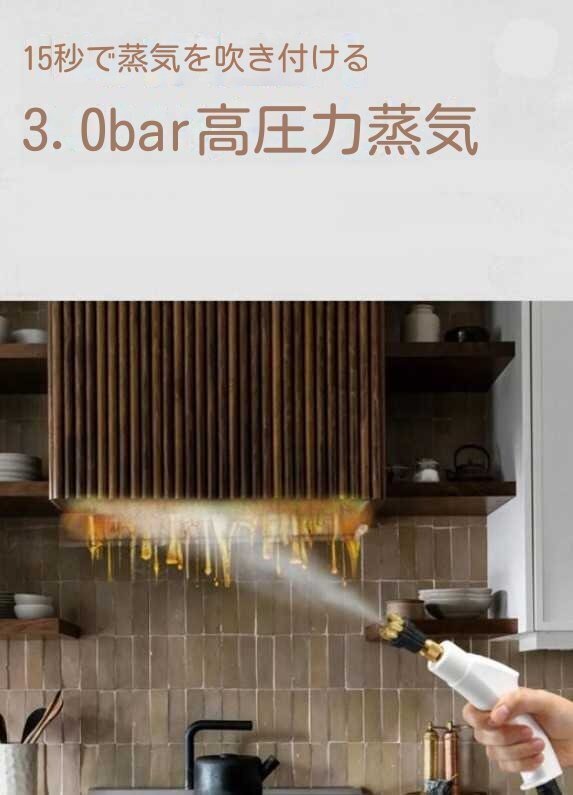 高溫高圧キッチン蒸気洗浄機洗浄機キッチンエアコン油煙機洗浄機1000ml