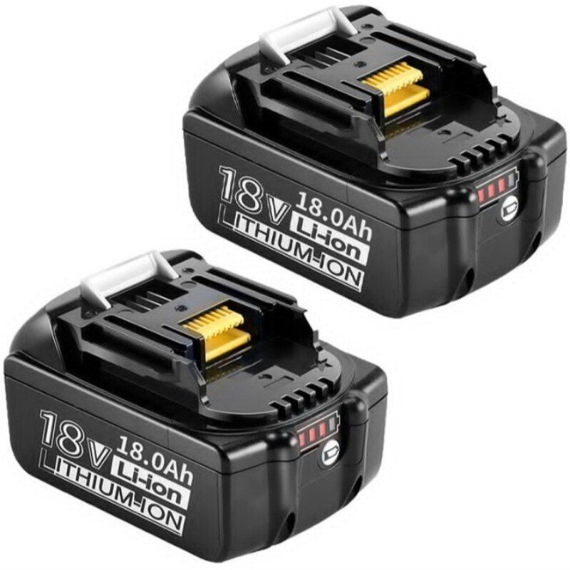 未使用 （2個(gè)入り）マキタ バッテリー 18V 純正交換工具用 PSE認(rèn)証 マキタ互換バッテリー